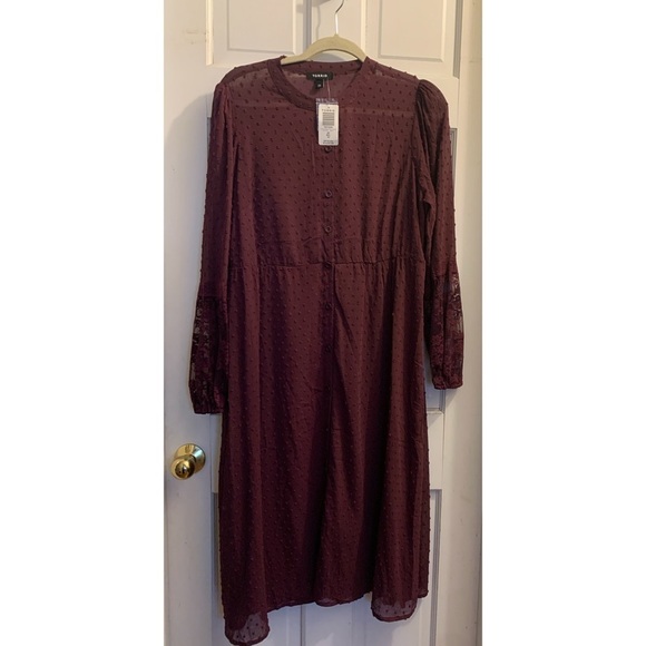 Torrid New With Tags Button Front Maxi Kimono Size Medium/Large - Picture 2 of 8
